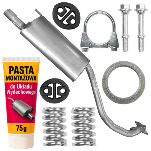 Глушник середній do lexu rx 2 ii 3.3 позашляховик 05 - 08 , фото