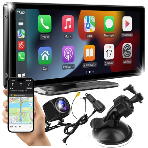 Монітор дисплей автомобільні андроїд радіо carplay навігація gps авто , фото