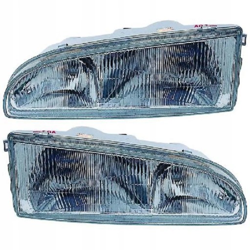 Рефлекторы фонари hyundai h100 '93-'00 комплект depo , фото