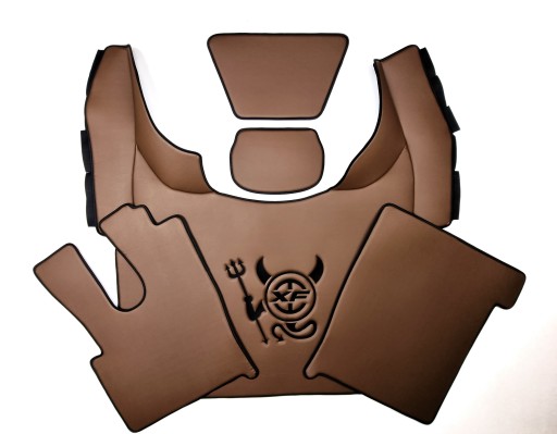 Коврики konar стеганый 5 el. , фото