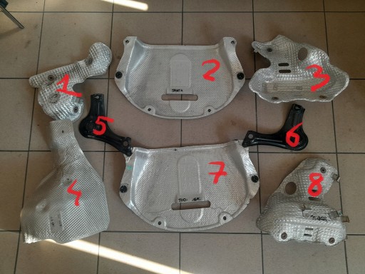 Kia sportage iv hyundai tucson ii 2015- крышка мотора термическая колектора , фото