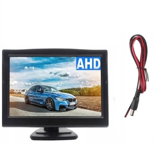 Монітор lcd 5 cal do камеры заднім ходом z 2 video , фото