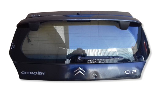 Кришка задній задня citroen c2 vtr 03-09 lak exyb , фото