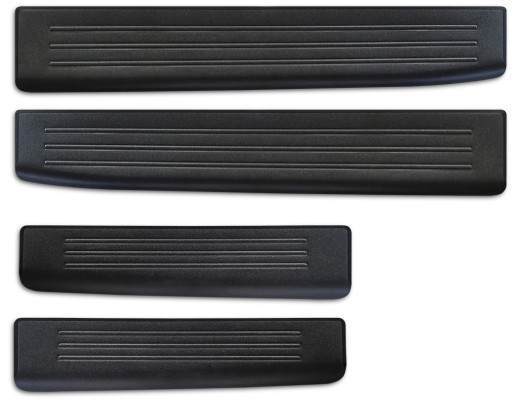 Накладки na пороги dacia duster 3 2024- черный мат , фото