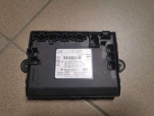 Блок керування модуль дверей mercedes oe a2218705192 , фото
