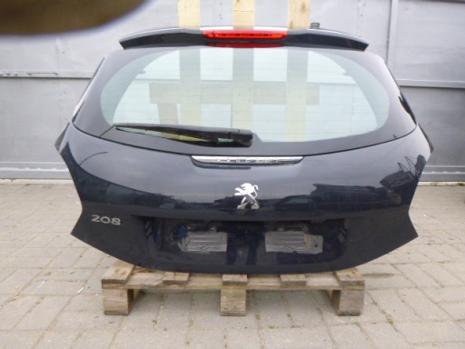 Peugeot 208 крышка багажника камера , фото
