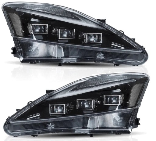 Рефлекторы фонари комплект vland полный лед neo dts тюнинг lexu is ii 2 2006-2013 , фото