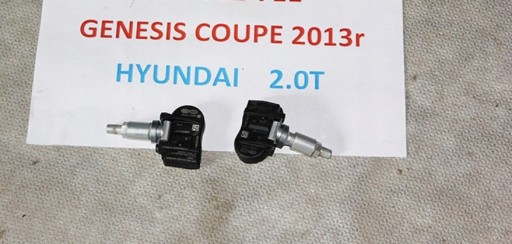 Hyundai genesis coupe датчик давления колес tpms , фото
