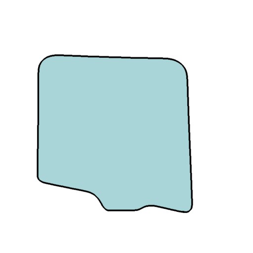 Боковое окно правая дверь опускные scania r/s 16- 0557 , фото