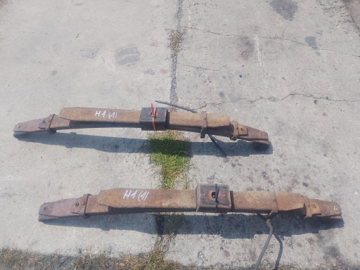 Hyundai h1 h-1 97- рессоры 2 штуки комплект 2.5 crdi , фото