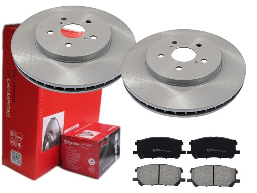 2× brembo диски тормозные переднее 09.a109.11 p 83 067 набор тормозных колодки дисковые тормоза , фото