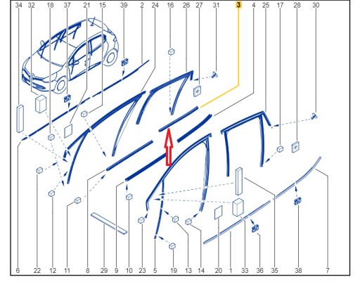 Renault oe 82 33 023 17r , фото