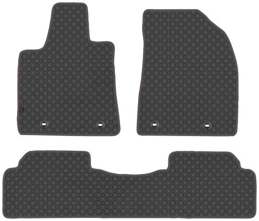 Коврики коврик резиновые 3 el. , фото