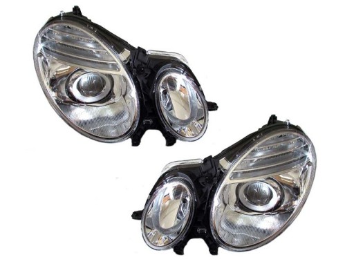 Рефлектори mercedes w211 e- 2006-2009 ксенон , фото