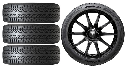Новые колеса зима tesla model y hankook 255/45r19 tpms , фото