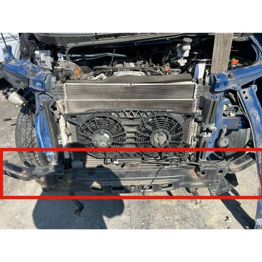 Hyundai h350 2018 усилитель бампера переднее , фото