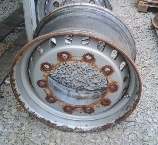 Диск стальной 22 5 x 11 75 et 120 daf man scania iveco volvo , фото