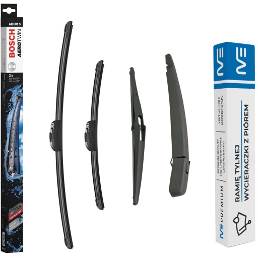 Набор дворников переднее задний hyundai ix35 tucson , фото