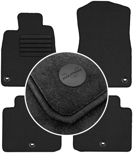 Коврики коврик велюр 4 el. , фото