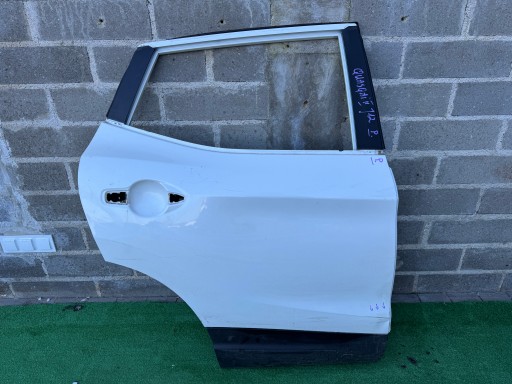 Nissan qashqai ii 2 j11 задні двері праве правого заднього , фото