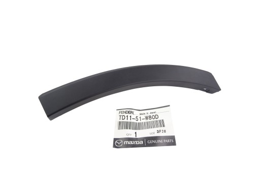 Молдинг заглушка накладка ришотка бампера переднее левое mazda cx-9 07-09 , фото