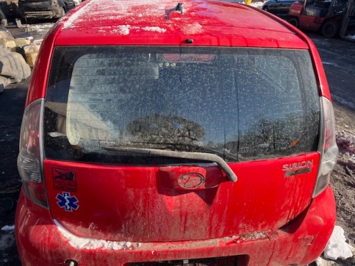 Daihatsu sirion ii m300 крышка багажника , фото