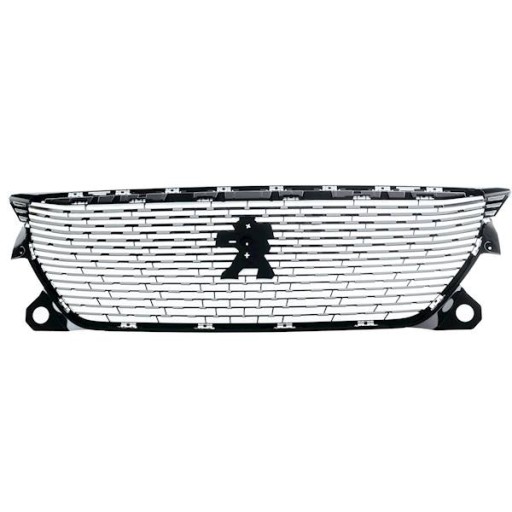 Peugeot 2008 ii 2019 решетка решетка радиатора передняя черная хром , фото