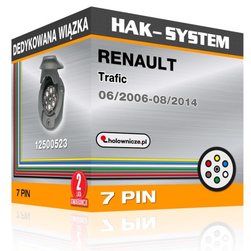 Специализированный вязка renault trafic 06/2006 7-pin , фото
