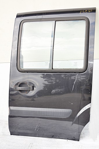Fiat doblo двері бічний ліве пересувні z скло , фото