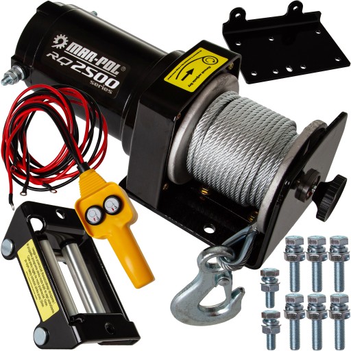 Лебідка акумулятора пульт rq2500 1133kg 900w , фото