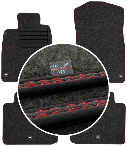 Коврики коврик велюр 4 el. , фото