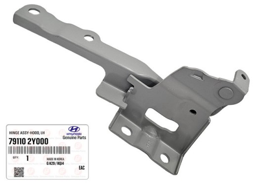 Hyundai oe 791102y000 петля крышки капота , фото