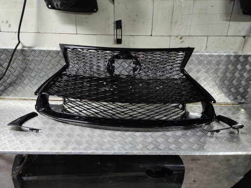 Lexu rc200 rc350 rc ришотка решетка хром бампера f-sport защиты правая lew , фото