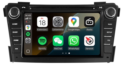 Радио автомобильные dealne hyundai i40 android навигация carplay , фото