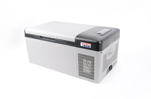 Холодильник туристичний vigo cool 15l електронне 12/24v 230v -20°c тип eco , фото