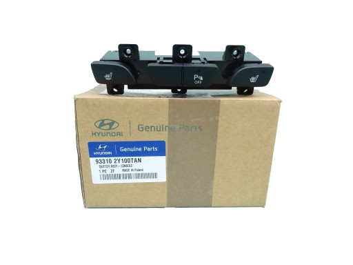 Переключатель погрева сиденья hyundai oe 93310-2y100 , фото