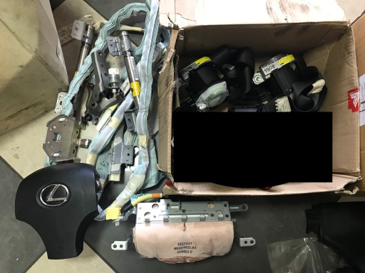 Lexu is220 05-11 подушка подушка безопасности комплект телевізор з радіатором модуль подушки безпеки , фото