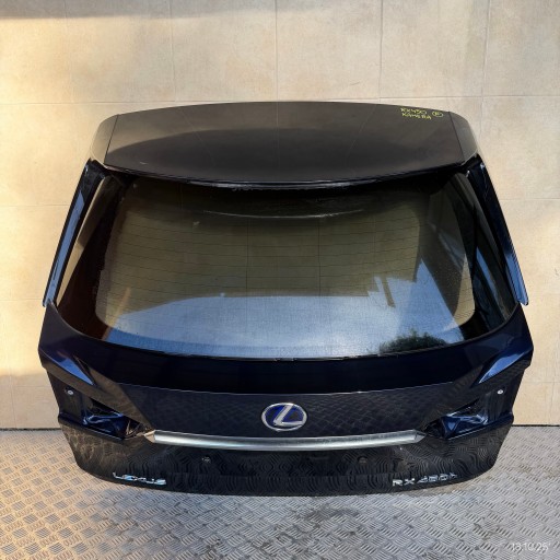 Крышка задняя комплектная lexu rx 450 гибрид камера , фото