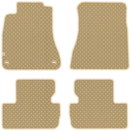 Коврики коврик резиновые 4 el. , фото