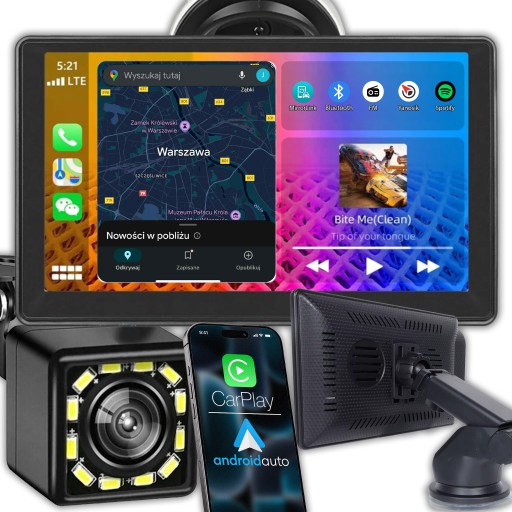 Радіо автомобільні станція мультимедійний apple carplay андроїд авто , фото