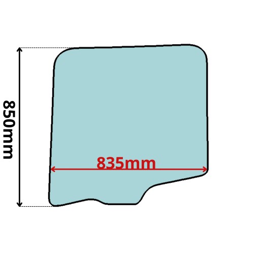 Боковое окно левое дверь опускные scania r/s 16- 0556 , фото