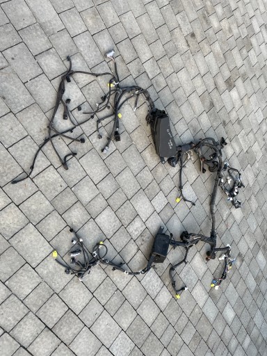 Lexu es 300h 2018- проводка капота мотора , фото