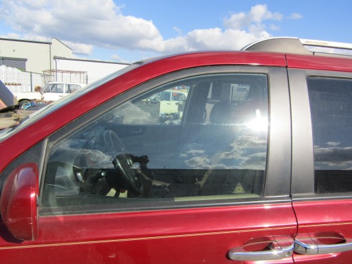 Hyundai entourage стекло дверь переднее левое , фото