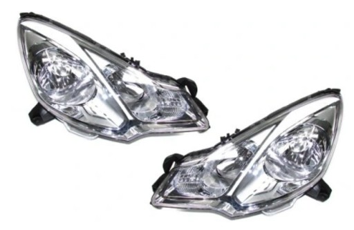 Комплект рефлекторов citroen c3 ds3 2010-2016 , фото