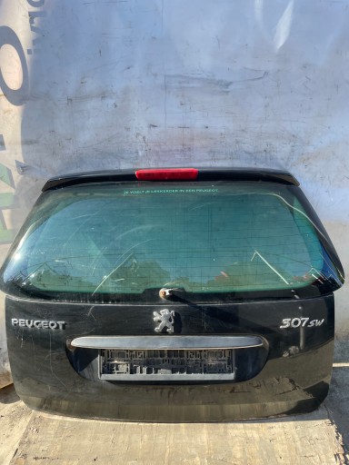 Peugeot 307 sw крышка багажника задний z стекло exld , фото