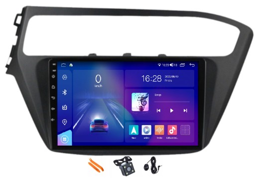 Радио автомобильные навигация lte hyundai i20 14-18 android , фото