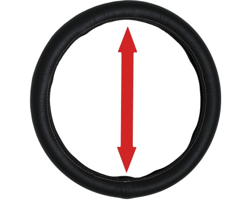 Накладка na рули pok 1k черная , фото