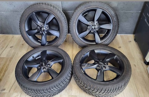Диски z калесами зима 5x112 r17 audi , фото