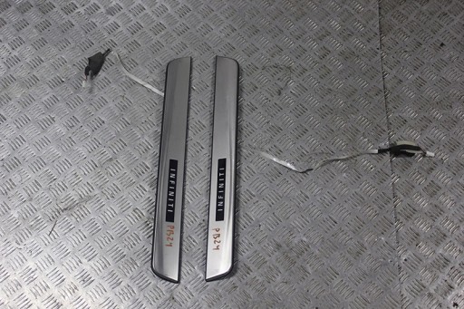 Infinit q50 3.0 накладка na порог порога лед , фото