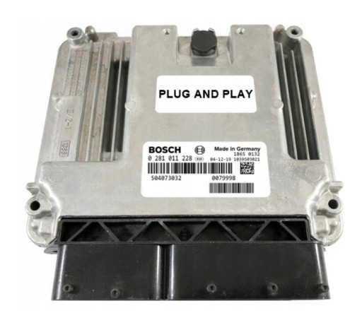 Комп'ютер ecu iveco daily 3.0 504073032 0281011228 plug&play , фото